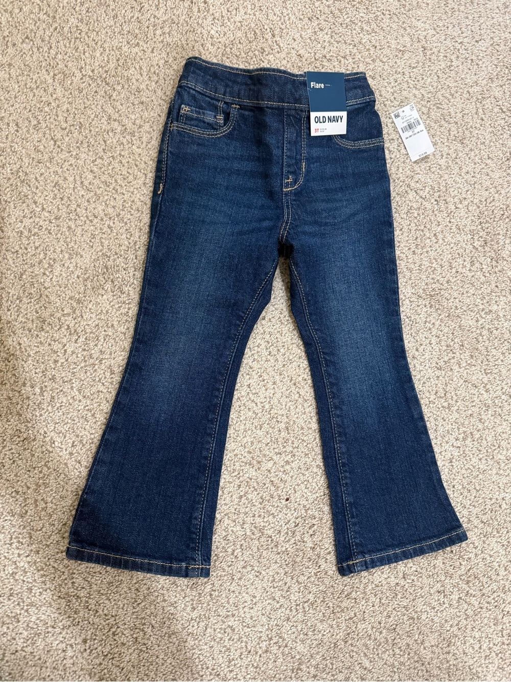 Old Navy Dark Blue Flare Jeans